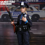 【DAM】GKS003 Gangsters Kingdom SIDE STORY：OFFICER A.LEWIS ルイス 女性警察官 1/6フィギュア