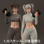 【True1Toys】JC2131 Sporty Girl ZARA  スポーティーガール ザラ 1/6スケール 女性フィギュア
