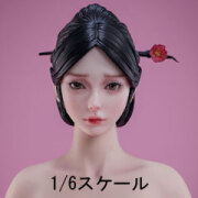 【LZ TOYS】SET019 1/6 Beauty Headsculpt 古装女子 怜 1/6スケール 眼球可動 女性ヘッド