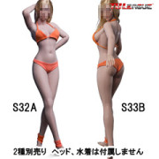 【TBLeague】PHMB2019-S32A (pale) S33B (suntan) TBリーグ 1/6スケール シームレス女性ボディ （ヘッドなし）