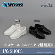 【ZYTOYS】ZY6034 A/B ビジネスシューズ 1/6スケール 男性用シューズ