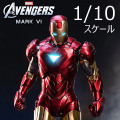 【ZDTOYS】中動玩具 1907-06 1/10  「アベンジャーズ」 アイアンマン マーク6 発光版 1/10スケール アクションフィギュア