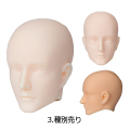 【オビツ】30HD-M01 30-01ヘッド ホワイティ/ナチュラル/サンライト