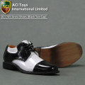 【ACI】ACI-745 1/6 Black Toe Cap Shoes 1/6スケール ビジネスシューズ