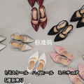 【CDToys】CD089-6 A/B/C/D/E Cross Strap High Heels Thin Heels Sexy Strapless Sandals 女性ドール用ハイヒール