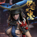 【COO】SW001 SWORDS OF CHAOS - DATE MASAMUNE(Warrior Maiden Edition) 剣乱風雲 伊達政宗 武姫版 1/6スケール 女性フィギュア