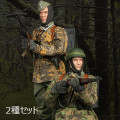 【DID】D80142&D80143set WW2 ドイツ軍 第20SS武装擲弾兵師団 （エストニア第1）通信兵  2種セット
