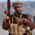 【DID】I80111 The Soviet-Afghan War 1980s Afghanistan Civilian Fighter - Asad アフガニスタン紛争 アフガン民兵 アサド