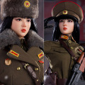 【FLAGSET】FS-73040 DPRK 北朝鮮 朝鮮人民軍 オフィサー 金彩英 女性兵士 1/6スケールミリタリーフィギュア