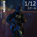 【HASUKI】SA01 1/12 SALVO Black Ops Unkown Operator 1/12スケール可動フィギュア