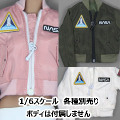 【HotPlus】HP072 1/6 Flight Jacket 女性ドール用ジャンパー フライト・ジャケット アウター 1/6スケール 女性コスチューム