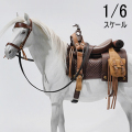 【JxK.Studio】JXK175 1/6 Wild West Red Dead 西部劇 騎馬 軍馬 鞍 1/6スケール 馬 + 鞍セット