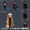 【Iminitoys】M019 Female Lolita Beauty Headsculpt 1/12スケール ドール・フィギュア用 植毛 女性ヘッド