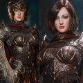 【TBLeague】TBリーグ PL2020-172B 1/6 Royal Defender-Black ロイヤル・ディフェンダー 女性戦士 ブラック