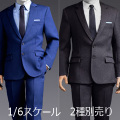 【POPtoys】X39 A/B Men’s Suit BritishAgent Suit 1/6スケール 男性用ビジネススーツ 1/6スケール男性フィギュア用コスチューム