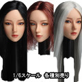 【SUPERDUCK】SDDX02 A B C 1/6スケール 眼球可動 植毛 女性ヘッド