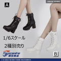 【TOYSCENTRE】TCT-010 AB Women's boots 女性ドール用ブーツ 1/6スケール 女性用シューズ