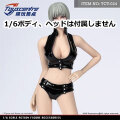 【TOYSCENTRE】TCT-024 1/6 Black Vest +  Shorts Set 1/6スケール 女性用コスチュームセット