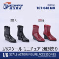 【TOYSCENTRE】TCT-048 A/B Female Pointed High Heeled Ankle Boots 女性ドール用ハイヒール ブーツ 1/6スケール 女性用シューズ