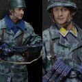 【UJINDOU】UD9009 1/6 WW2 German Fallschirmjager Ardennes 1944 WW2ドイツ軍 降下猟兵 アルデンヌ バルジの戦い