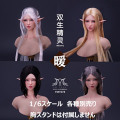 【YMtoys】YMT078 A/B/C/D 1/6 Elf Beauty Headsculpt 暖 エルフ 1/6スケール 植毛 女性ヘッド