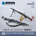 【ZYTOYS】ZY2040 A/B 1/6 MG42 WW2 ドイツ軍 汎用機関銃 1/6スケール グロスフスMG42機関銃