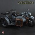 【Soldier Story】1/6 ZUNDAPP KS750 MOTORCYCLE  ドイツ国防軍 ツェンダップKS750 オートバイ サイドカー付