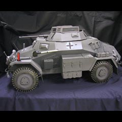 【トゥワン】TAOWAN- 1/6 Scale Vehicule:WWII German Sd.Kfz.222 (Gray Version)
