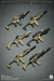 【EASY&SIMPLE】06035 Modular Carbine Weapon Set 1/6スケール ライフル&ハンドガン&Tシャツ＆チェストリグ セット