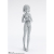 【バンダイ】S.H.Figuarts ボディちゃん -スクールライフ- Edition DX SET (Gray Color Ver.)