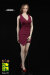【AFS】A017 ABCDE Women's slim dress 女性スリムドレス＆ハイヒール 1/6スケール 女性用コスチュームセット