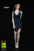 【AFS】A017 ABCDE Women's slim dress 女性スリムドレス＆ハイヒール 1/6スケール 女性用コスチュームセット