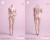 【WorldBox】AT201 1/6 Girl Body ガールボディ 1/6スケール 女性ボディ素体 デッサン人形