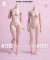 【WorldBox】AT202 1/6 Girl Body ガールボディ 1/6スケール 女性ボディ素体 デッサン人形