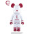 BE@RBRICK - FIFA WORLD CUP QATAR 2022 (TM) OLP WHITE CHROME 1000%