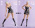 【WorldBox】CA019 Bodycon Dress Set 女性 ブラック ボディコン ドレス ロングブーツ 1/6スケール 女性コスチューム