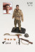 【POPtoys】CMS001 1/12 WW2 US Rescue Squad Sniper アメリカ陸軍 第2レンジャー大隊 ジャクソン二等兵 狙撃手 1/12スケールフィギュア
