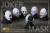 【DAFTOYS】F025 1/6 Joker Mask 銀行強盗団 ピエロ ジョーカー マスク 覆面 6種セット 1/6スケール 男性用コスチューム