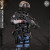 【DAM】No.78076 1/6 FRENCH NATIONAL POLICE INTERVENTION GROUPS GIPN IN MARSEILLE フランス国家警察介入部隊 マルセイユ
