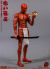 【DAM】DPS08 1/12 SCALE ACTION FIGURE “RED YASHAMAN” 赤い夜叉 デッサン人形 1/12スケールフィギュア 男性ボディ素体