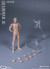 【DAM】DPS01 1/12 SCALE ACTION FIGURE “DRAWMAN” ドローマン デッサン人形 1/12スケールフィギュア 男性ボディ素体