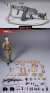 【DAM】DMS015 1/6 OPERATION RED SEA 紅海行動 オペレーション：レッドシー 蛟龍 中国人民解放軍海軍 特種部隊 女性兵士 機関銃手