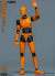 【DAM】DPS09 1/12 SCALE ACTION FIGURE “TESTMAN C2” テストマンC2