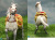 【DID】E60078 Napoleon White Horse (Prancing) ナポレオン愛馬 マレンゴ 騎馬 跳ね馬 白馬 ホワイト 鞍付 （プランシング）