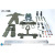 【DID】E60081 1/6 U.S. F-14 Pilot Accessory Set F-14トムキャット パイロット 装備 衣装セット