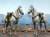 【DID】E60086 U.S. Civil War White War Horse (Standing) アメリカ南北戦争 騎馬 白馬 ホワイト 鞍付 （スタンディング）