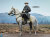 【DID】E60086 U.S. Civil War White War Horse (Standing) アメリカ南北戦争 騎馬 白馬 ホワイト 鞍付 （スタンディング）