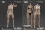 【True1Toys】EC3029P/S EC3030P/S 1/6 Scale peaches buttocks version of the movable female body ガールボディ 筋肉質