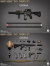 【EASY&SIMPLE】06046 NSWDG Assault Rifle Chronology DEVGRU用武器 1/6スケール アサルトライフル＆タクティカルヘルメットセット