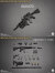 【EASY&SIMPLE】06047 Special Forces Weapon Set G 1/6スケール HK416アサルトライフル&グレネードランチャー セット